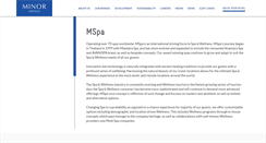 Desktop Screenshot of mspa-international.com
