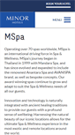 Mobile Screenshot of mspa-international.com