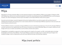 Tablet Screenshot of mspa-international.com